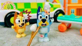 Bluey Don't Do That! You Might Get Hurt + MORE Lessons For Kids | Bluey Pretend Play Stories