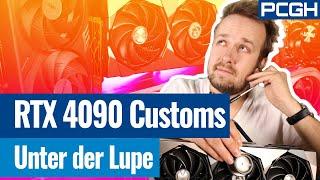 RTX 4090 Custom Designs am Powerlimit  | WELCHE KANN WAS?