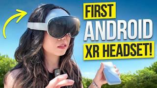 I TRIED Samsung’s Android XR Headset… And Something Felt Different