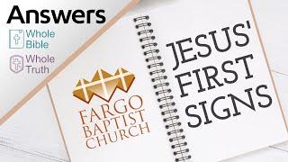 Joshua Lindsey - Jesus' First Signs