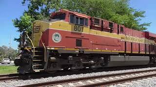 FEC Freights With Champions Plus 425 Pink Lady & Brightline At Boynton Beach 8-13-24