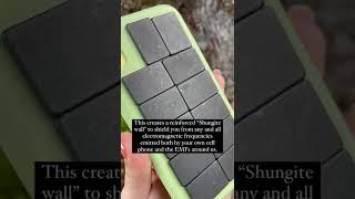 Glued to your? Tile your phone with SHUNGITE