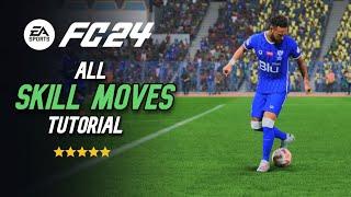 EA FC 24 ALL SKILL MOVES TUTORIAL | Playstation & Xbox | 4K