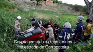 Acidente na estrada de CaRRAPATEIRA site Radar Sertanejo