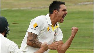 Mitchell Johnson Fiery Pace Bowling vs South Africa 3rd Test 2014 , Cape Town (19-5-42-4)