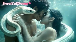 Fantasy movie! The white snake fairy and the man kiss underwater, leaving the man embarrassed! 04