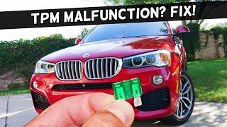 Why TPM Malfunction , TIre Pressure Monitor Malfunction BMW X3 X4 2010 2011 2012 2013 2014 2015 2016