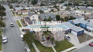 Home Tour: 6103 Michelson St, Lakewood, CA | 6 Beds, 3.5 Baths | Open House：6/4 1-5pm; 6/5 1-5pm