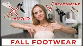 Popular fall shoes to avoid and which styles to replace them with