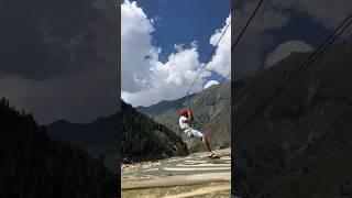 ZIPLINE NARAN  very dangerous Zipline in the world ️.#subscribe #trending #viral #shorts #like