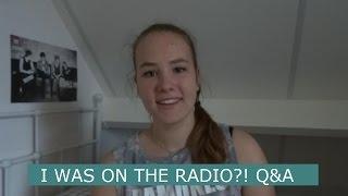 Q&A: I WAS ON THE RADIO?! || Esmee van Veenen