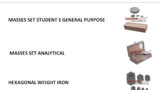 Balances & Masses Set from HOVERLABS, India