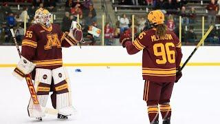 Highlights: Gopher Women's Hockey Starts 2025 With Win Over Bemidji State