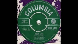 Your Love   The Playmates 1958 Columbia