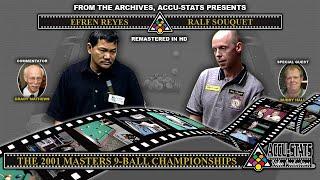 9-Ball - EFREN REYES vs RALF SOUQUET - 2001 Masters 9-Ball Championship