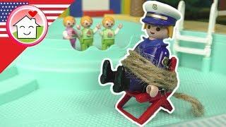 Playmobil police english Chief Overbeck – What Happened? - The Hauser Family - Toy Films for kids