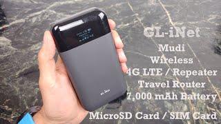 How-To Setup Gl.iNet Mudi 4G LTE Wireless Travel Router Review