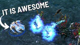 I Learnt This New Amazing Protoss Build...