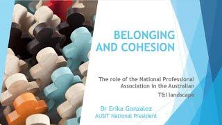 Conversations: Lectures - Dr Erika Gonzalez, AUSIT National President