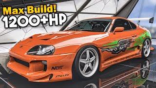 Forza Horizon 5 Car Customization - Paul Walker Toyota Supra Fast and Furious Build!