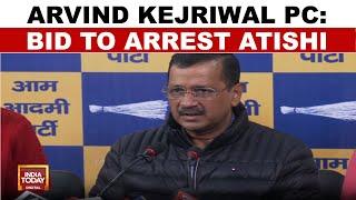 Arvind Kejriwal PC: Kejriwal Attacks BJP Over Freebies Allegation Says 'Bid To Arrest CM Atishi