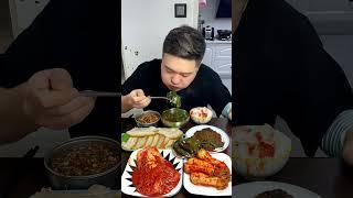 All kimchi Korean food spicy cabbage