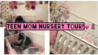 TEEN MOM ROOM+NURSERY TOUR| Pregnant at 17