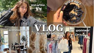 VLOG / День из моей жизни / Шоппинг / Продуктивная рутина