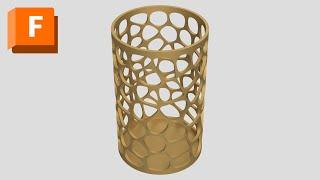 2D Voronoi Studio for Autodesk® Fusion 360™ - Voronoi Vase Tutorial