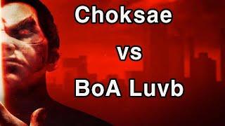 [tekken7] choksae vs  BoA Luvb