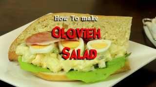 Olovier Salad Recipe _ How to Make Potato Salad _Oliver salad Persian  - سالاد الویه