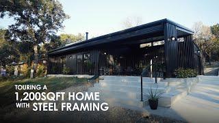 1200sqft Kit Home built with Pre-Assembled Steel Framing