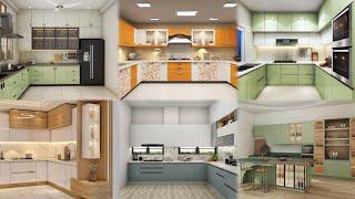 Modular Kitchen cabinets Design ideas 2025 | Open Kitchen cabinet colors | Kitchen Design