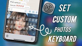 How To Change Keyboard Background in iPhone | How To Set Wallpaper in iPhone Keyboard |