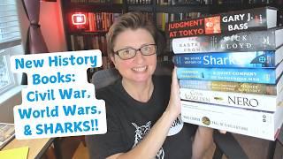 New History Books: Civil War, World Wars, & SHARKS!!