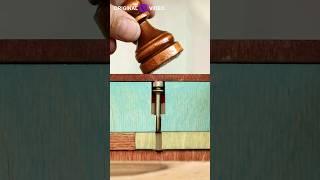 Secret Wooden Key & Lock. Simple DIY  #woodworking #woodcraft #diy #woodwork