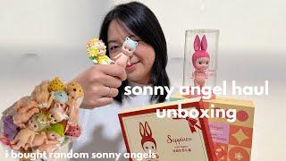 sonny angel haul unboxing  ⋆｡°•🪽 part 1 (retirement haul??)