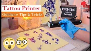 Phomemo Printer TutorialHow to use Phomemo Tattoo Stencil Printer M08F/TP81/M832 ?