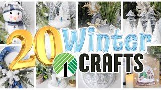 20 BRILLIANT  Dollar Tree DIY Crafts For Winter