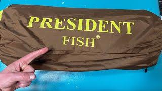 Обзор самонадувающегося коврика President Fish.  Супер бюджетное решение для бани для отдыха