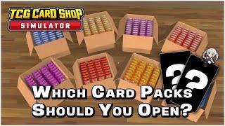 Which Card Packs Should You Open in TCG Card Shop Simulator?