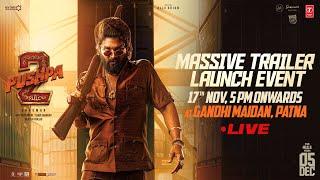 Pushpa 2 - The Rule Massive Trailer Launch Event LIVE | Allu Arjun | Sukumar | Rashmika | DSP