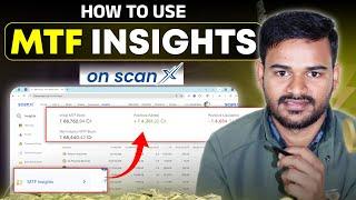 How to use MTF Insights on ScanX | Momentum Stocks Select कैसे करें? #dhan