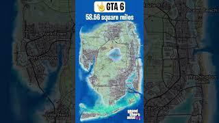 GTA 5 VS GTA 6 #gta5 #vs #gta6 #shorts #map #gta5vsgta6map