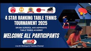 YBS U-17 | SF | D Aditya (NSCI) v/s P Nilay (BSTR) | 4 Star Ranking TT Tournament 2025