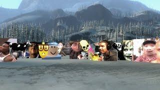 Quandale Dingle and friends in GMod 4