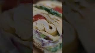 Omelette roll #healthylifestyle #youtubeshorts