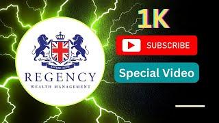 1K Subscribers Special Video from Regency Wealth Management- NFT Project