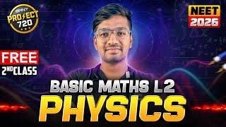 “Project 720 Day 2  Physics From Zero – The Maths You Were Never Taught | NEET 2026 Tamil”