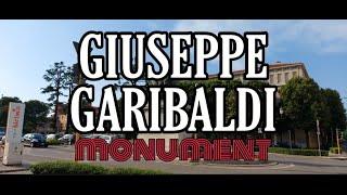 Monument of Giuseppe Garibaldi Brescia Italy